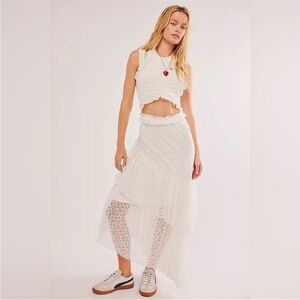 Free People Aspen Moon Maxi Dress Lace Dress